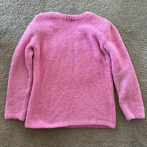 Hanna Andersson Marshmallow Pink Cat Sweater - Picture 4 of 4